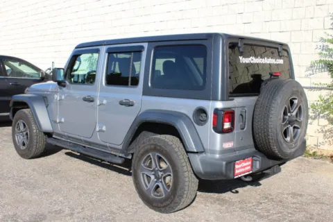Another view of 2018 Jeep Wrangler Unlimited Sport S for sale in Elgin, IL at Your Choice Autos - Elgin