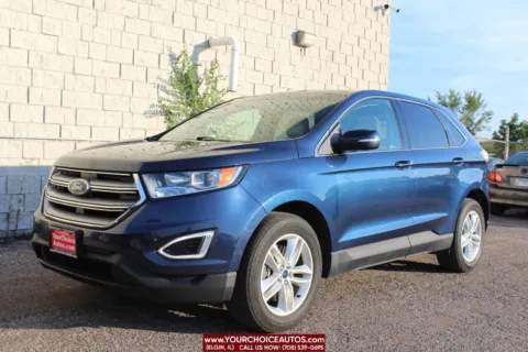Blue 2017 Ford Edge SEL for sale in Elgin, IL