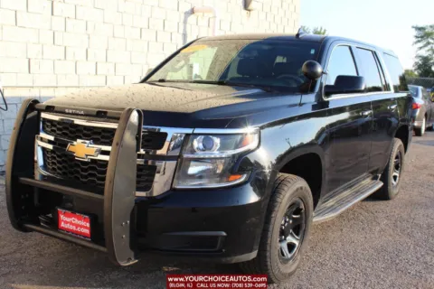 Black 2017 Chevrolet Tahoe Commercial for sale in Elgin, IL
