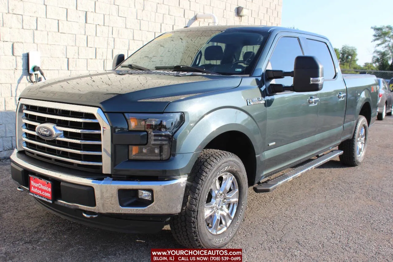 Gray 2015 Ford F-150 XLT 4x4 4dr SuperCrew 6.5 ft. SB for sale in Elgin, IL