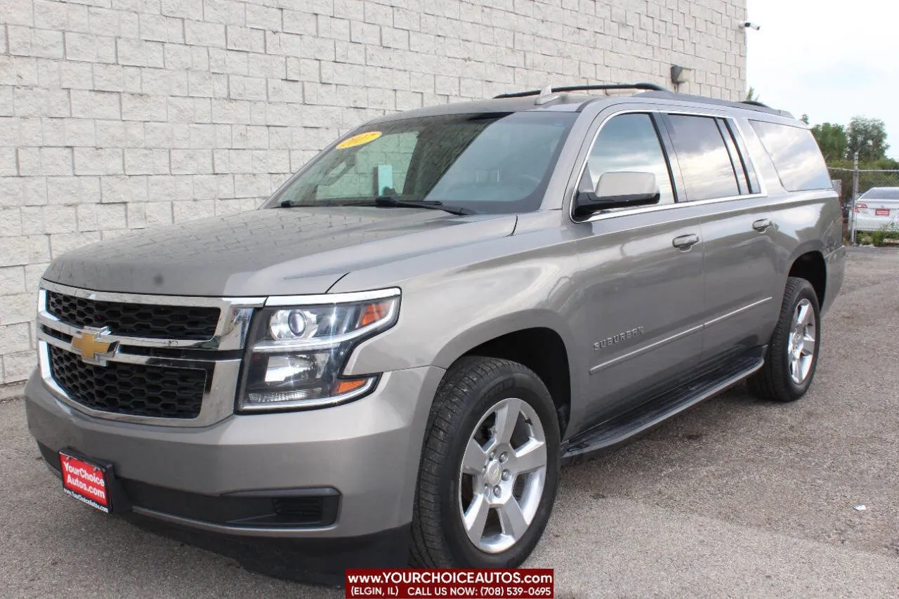 Gray 2017 Chevrolet Suburban LS for sale in Elgin, IL