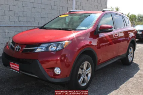 Red 2015 Toyota RAV4 XLE for sale in Elgin, IL