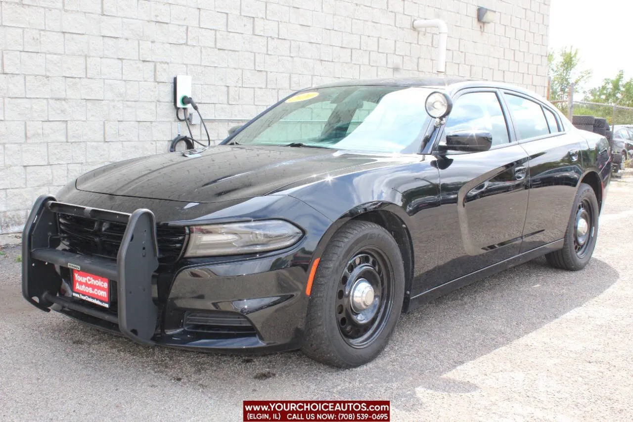 Black 2020 Dodge Charger Police for sale in Elgin, IL