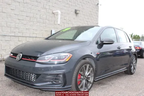 Blue 2019 Volkswagen Golf GTI Rabbit Edition 4dr Hatchback 6M for sale in Elgin, IL