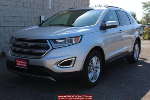 Silver 2015 Ford Edge SEL for sale in Elgin, IL