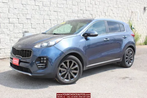 Blue 2018 Kia Sportage EX for sale in Elgin, IL