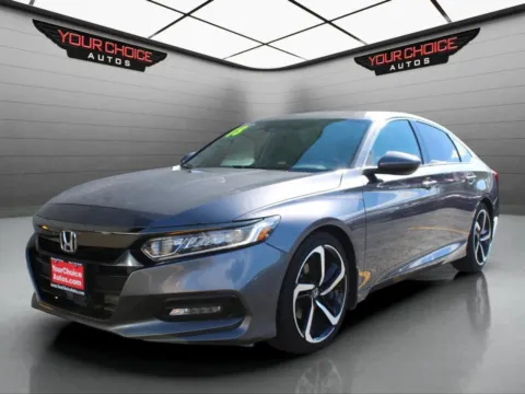 Gray 2018 Honda Accord Sedan Sport 1.5T for sale in Elgin, IL