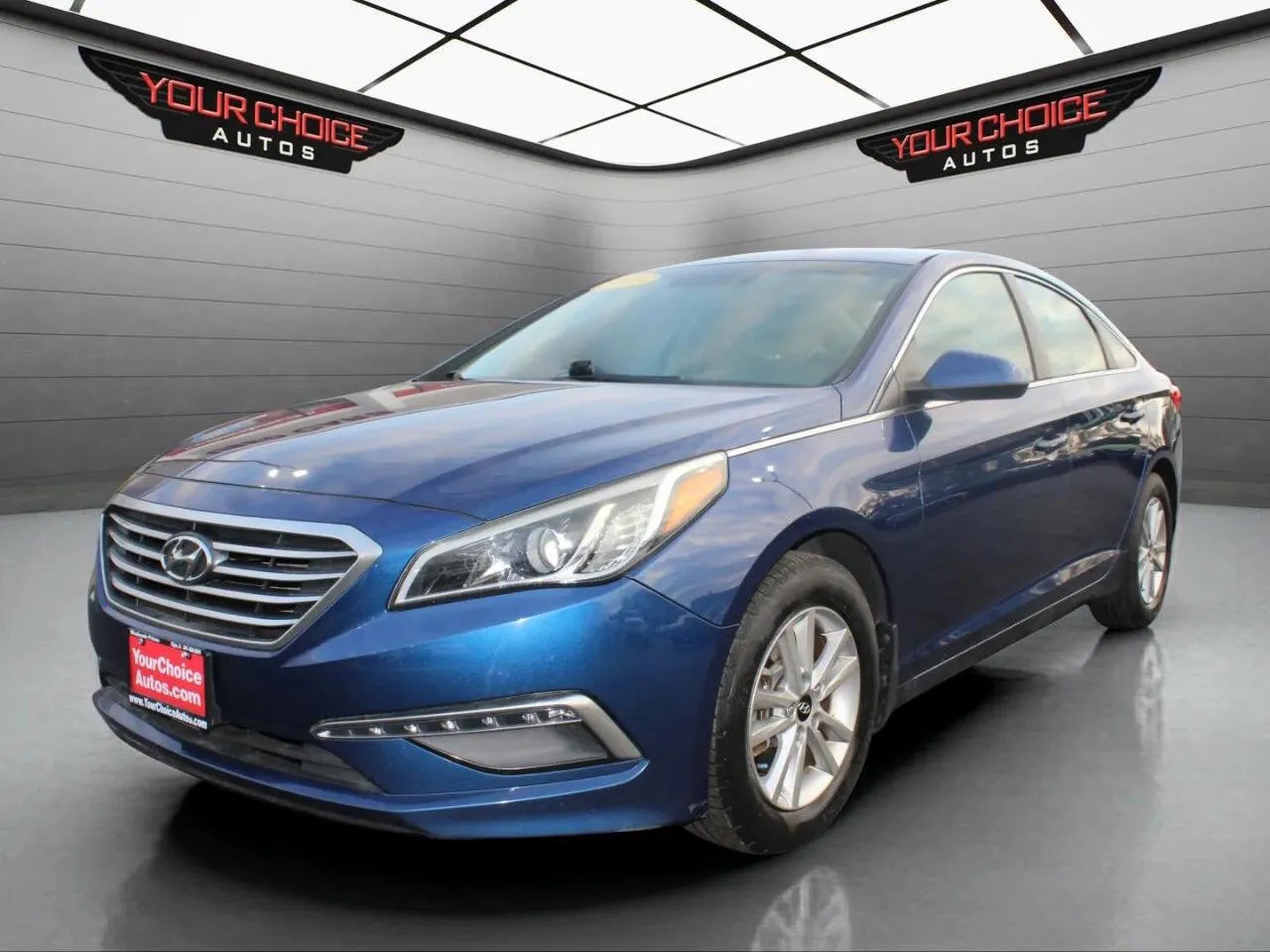 Blue 2015 Hyundai Sonata 2.4L SE for sale in Elgin, IL