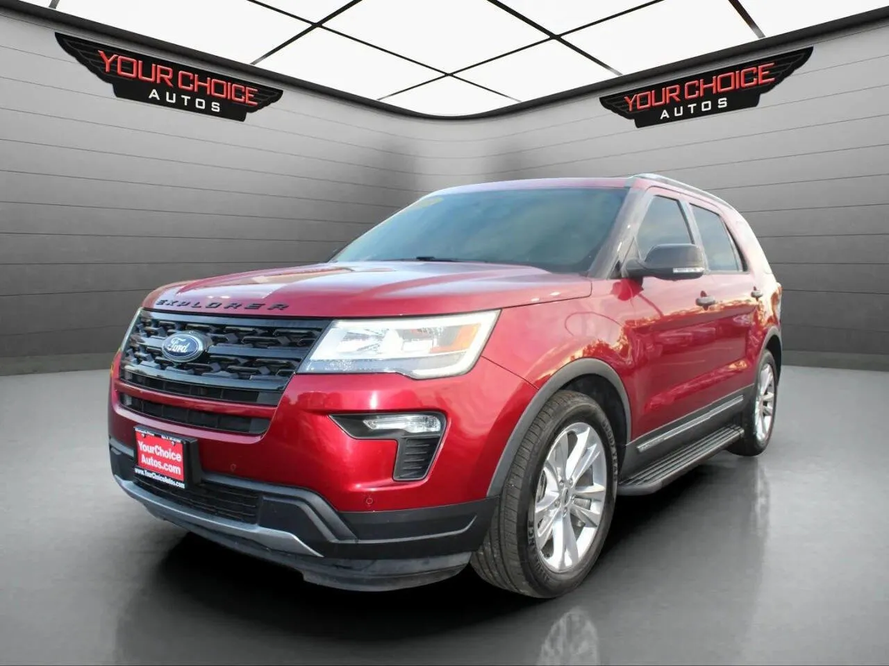 Red 2019 Ford Explorer XLT for sale in Elgin, IL