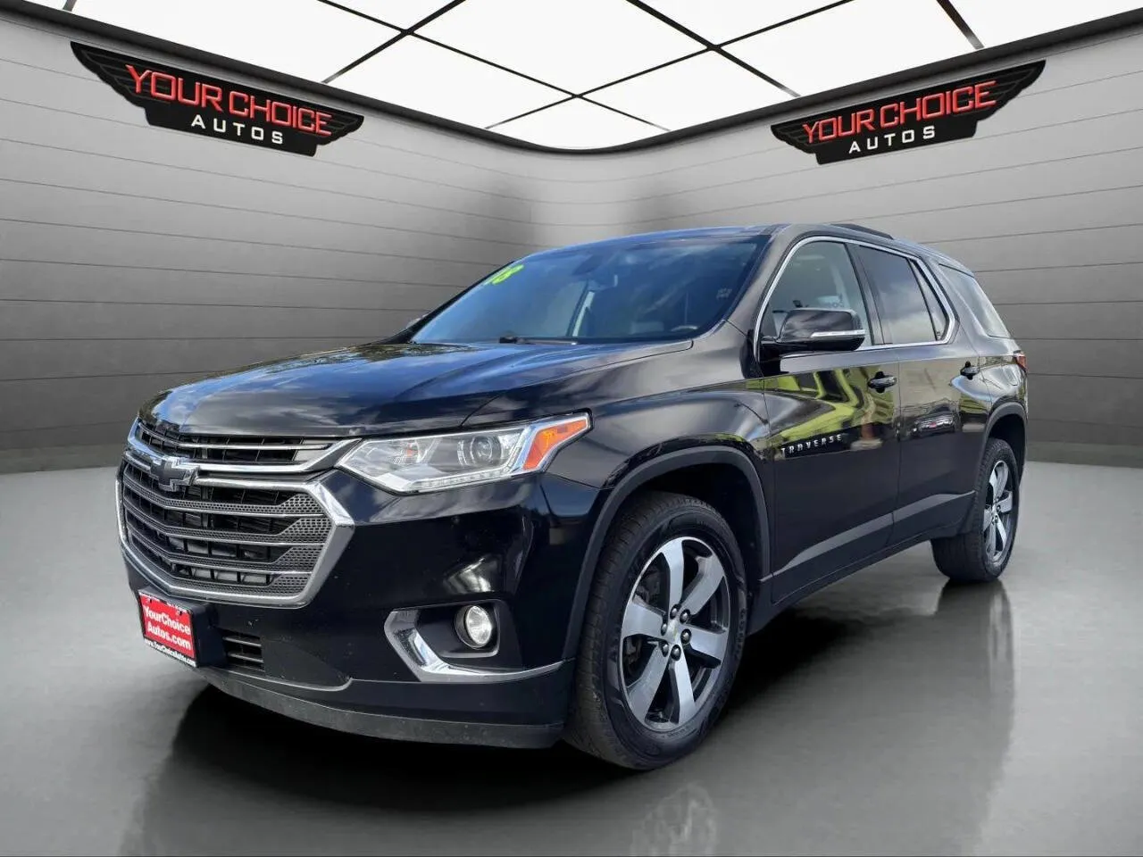 Black 2018 Chevrolet Traverse LT Leather for sale in Elgin, IL