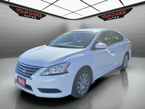 White 2015 Nissan Sentra SV for sale in Elgin, IL