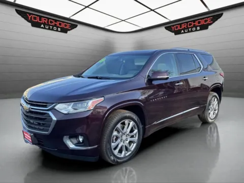 Black 2018 Chevrolet Traverse Premier for sale in Elgin, IL
