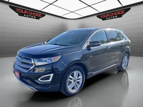 Black 2015 Ford Edge SEL for sale in Elgin, IL