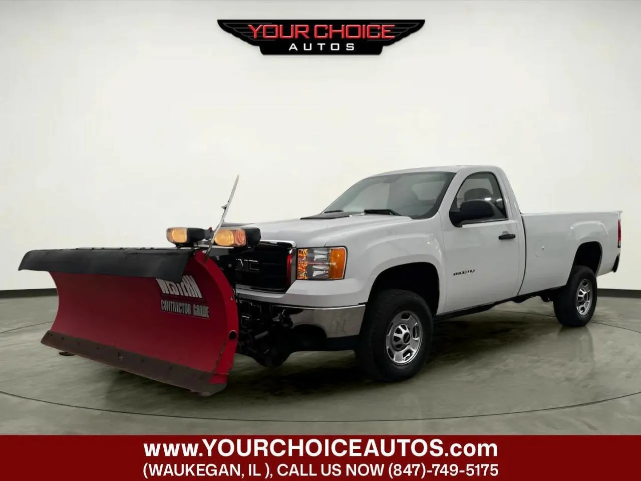 White 2011 GMC Sierra 2500HD Work Truck for sale in Waukegan, IL