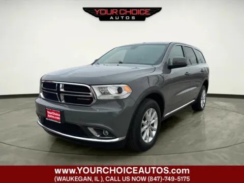 Gray 2020 Dodge Durango SXT for sale in Waukegan, IL