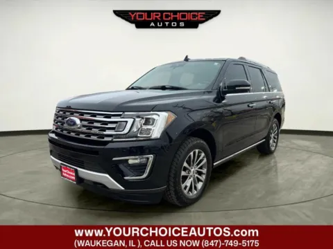 Black 2018 Ford Expedition Limited for sale in Waukegan, IL