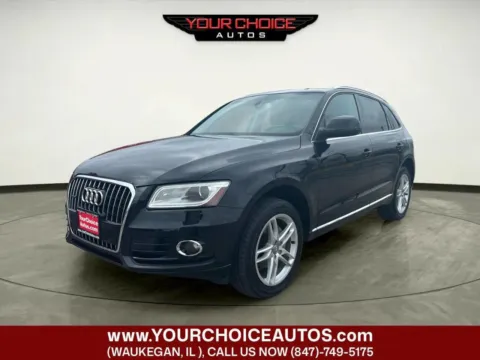 Black 2014 Audi Q5 Premium Plus for sale in Waukegan, IL
