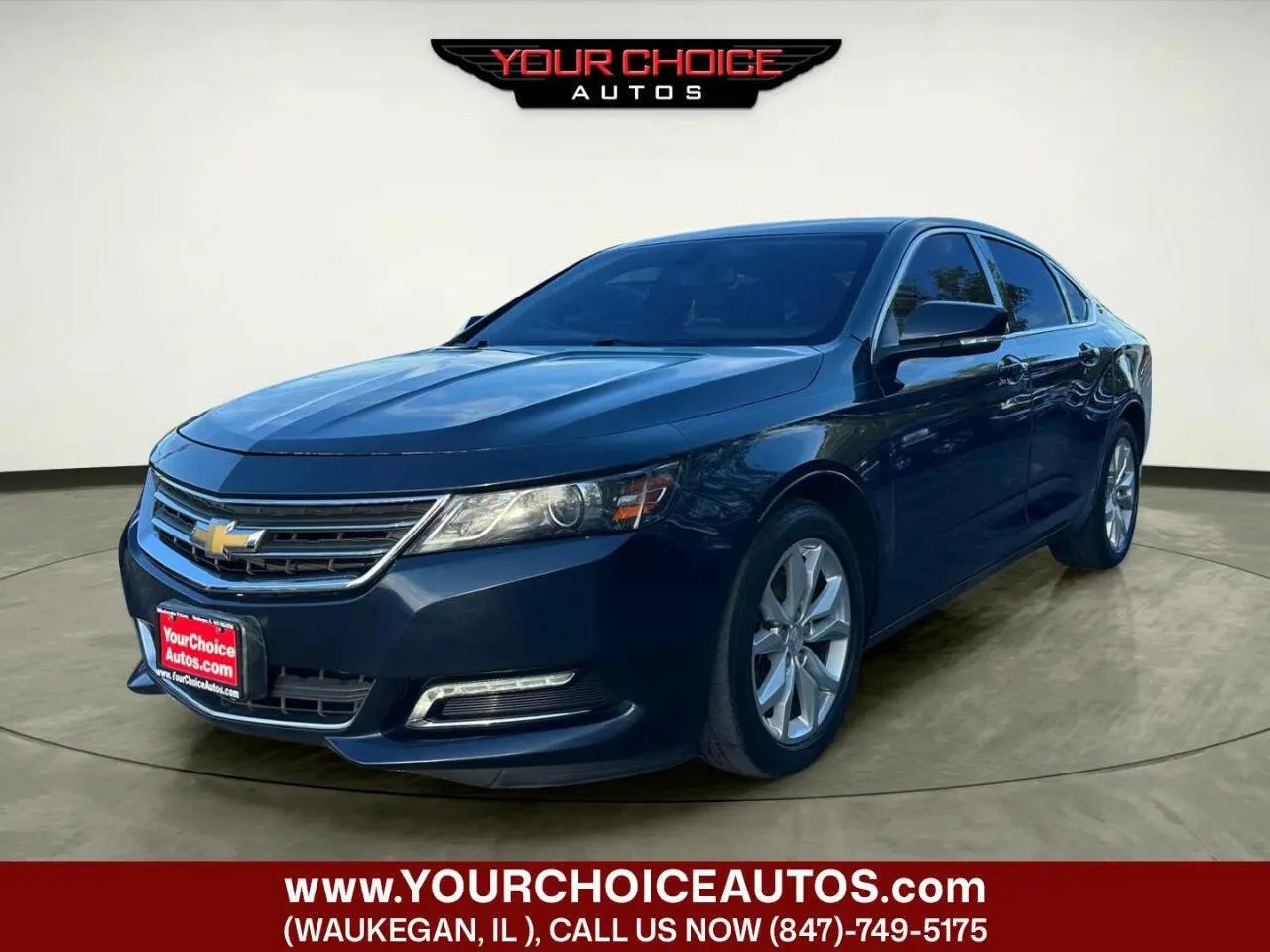 Blue 2019 Chevrolet Impala LT for sale in Waukegan, IL