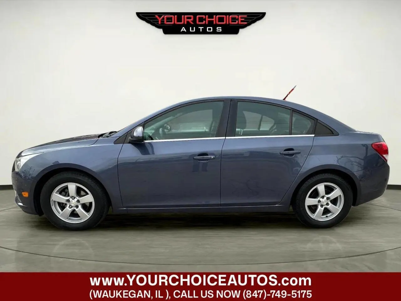 Blue 2014 Chevrolet Cruze 1LT for sale in Waukegan, IL