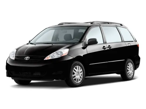 Black 2010 Toyota Sienna XLE 7 Passenger 4dr Mini Van for sale in Waukegan, IL