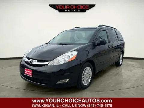 Black 2010 Toyota Sienna XLE 7 Passenger 4dr Mini Van for sale in Waukegan, IL