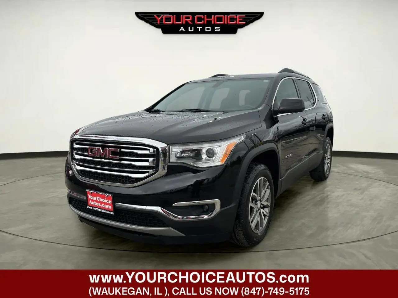 Black 2017 GMC Acadia SLE for sale in Waukegan, IL