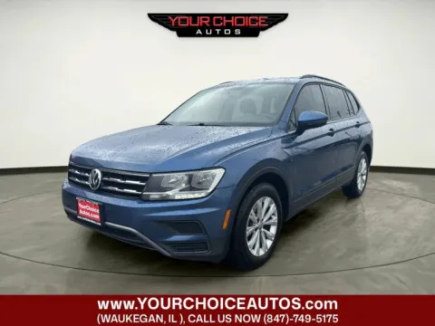 Blue 2019 Volkswagen Tiguan S for sale in Waukegan, IL
