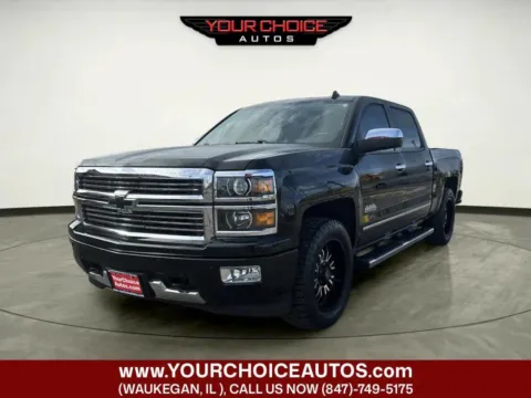 Black 2014 Chevrolet Silverado 1500 High Country for sale in Waukegan, IL