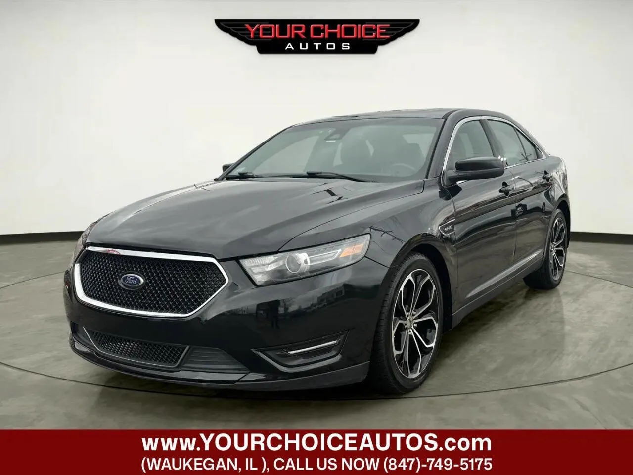 Black 2014 Ford Taurus SHO for sale in Waukegan, IL