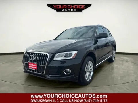 Black 2014 Audi Q5 Premium Plus for sale in Waukegan, IL