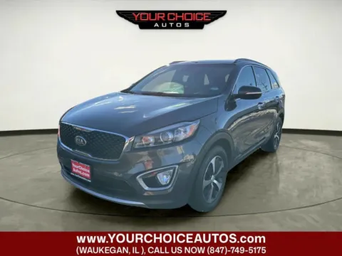 Gray 2017 Kia Sorento EX V6 for sale in Waukegan, IL