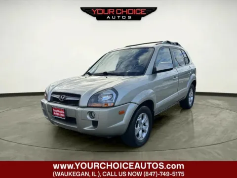 Green 2009 Hyundai Tucson Limited for sale in Waukegan, IL
