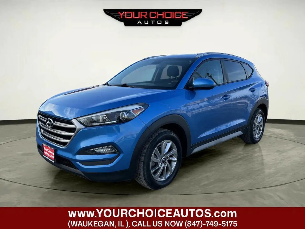 Blue 2017 Hyundai Tucson SE for sale in Waukegan, IL