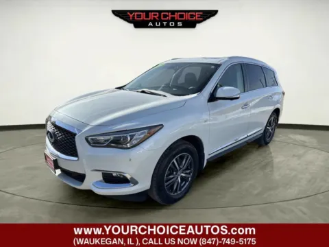 White 2017 INFINITI QX60 Base AWD 4dr SUV for sale in Waukegan, IL