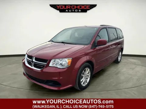 Red 2015 Dodge Grand Caravan SXT for sale in Waukegan, IL