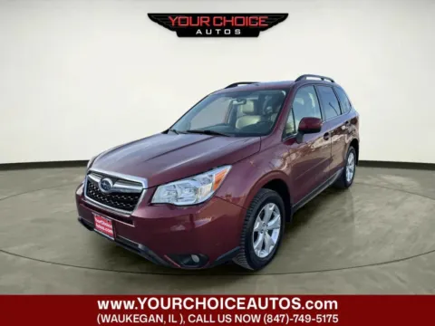 Red 2016 Subaru Forester 2.5i Limited for sale in Waukegan, IL