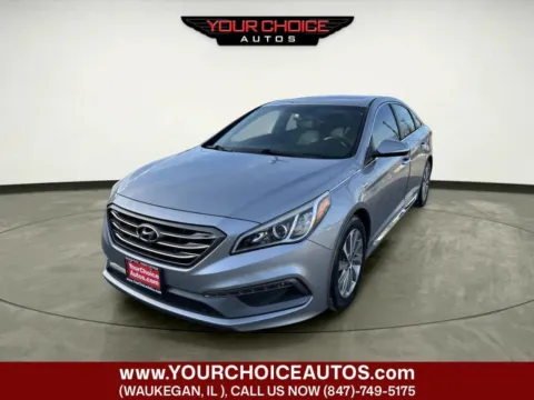 Gray 2016 Hyundai Sonata 2.4L Sport for sale in Waukegan, IL