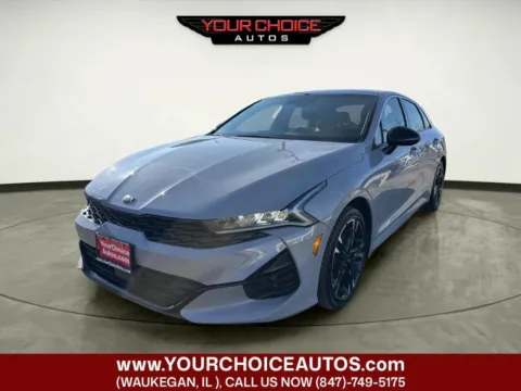 Gray 2021 Kia K5 GT-Line for sale in Waukegan, IL
