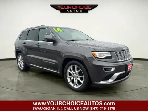 Another view of 2016 Jeep Grand Cherokee Summit for sale in Waukegan, IL at Your Choice Autos - Waukegan