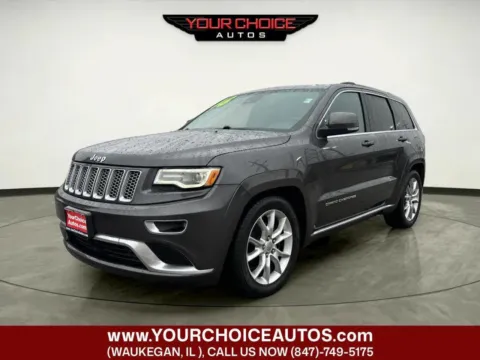 Gray 2016 Jeep Grand Cherokee Summit for sale in Waukegan, IL