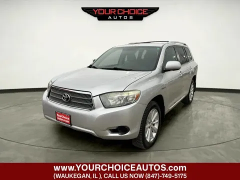 Silver 2008 Toyota Highlander Hybrid Base AWD 4dr SUV for sale in Waukegan, IL