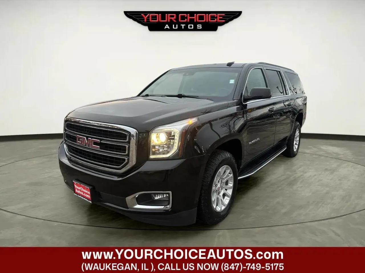 Black 2019 GMC Yukon XL SLT for sale in Waukegan, IL