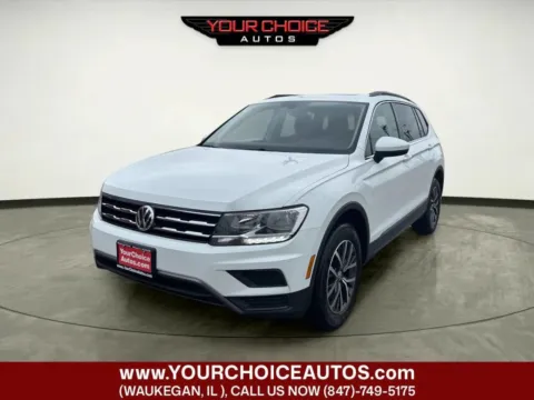 White 2020 Volkswagen Tiguan SE 4Motion AWD 4dr SUV for sale in Waukegan, IL