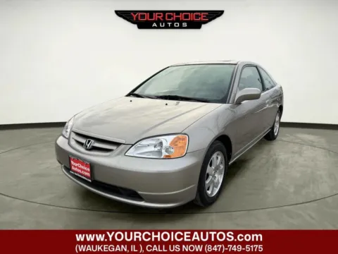 Beige 2003 Honda Civic EX for sale in Waukegan, IL