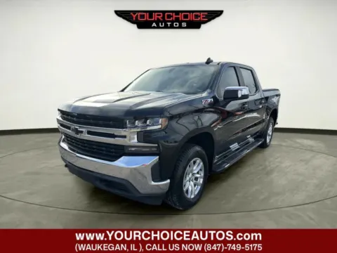 Black 2019 Chevrolet Silverado 1500 LT for sale in Waukegan, IL