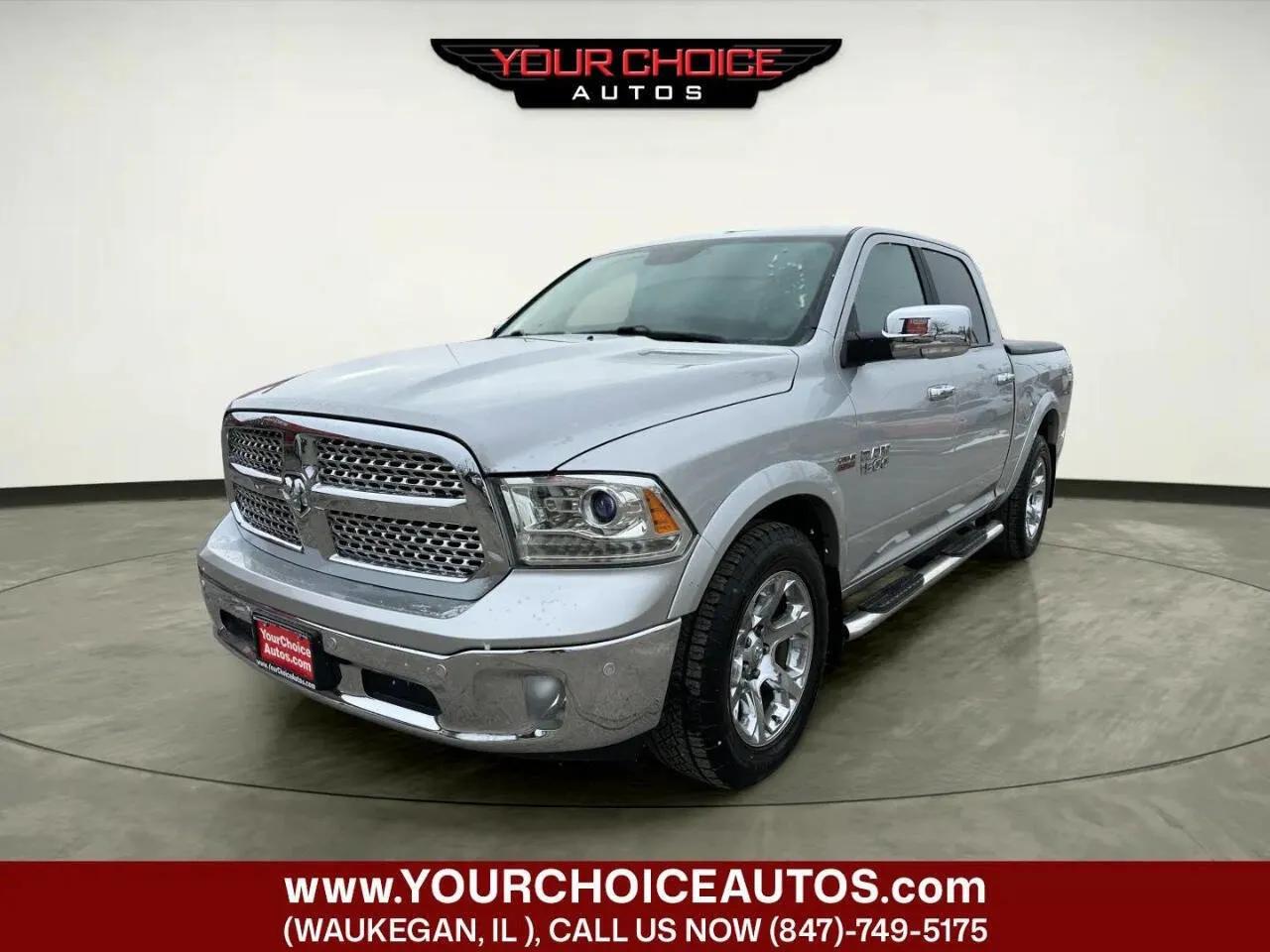 Silver 2017 Ram 1500 Laramie for sale in Waukegan, IL