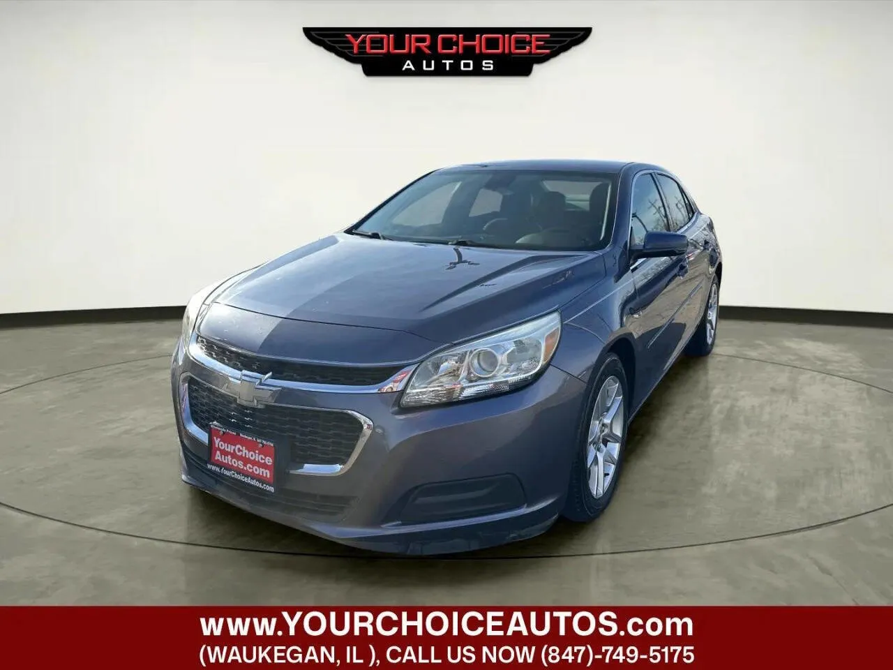 Blue 2014 Chevrolet Malibu LT for sale in Waukegan, IL