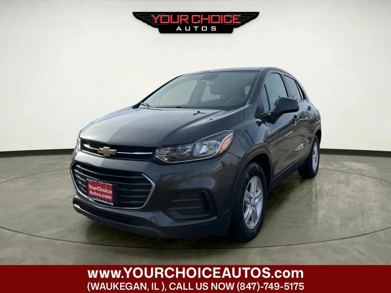 Gray 2020 Chevrolet Trax LS for sale in Waukegan, IL