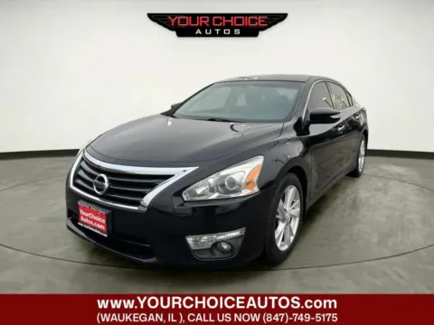 Black 2015 Nissan Altima 2.5 SV for sale in Waukegan, IL