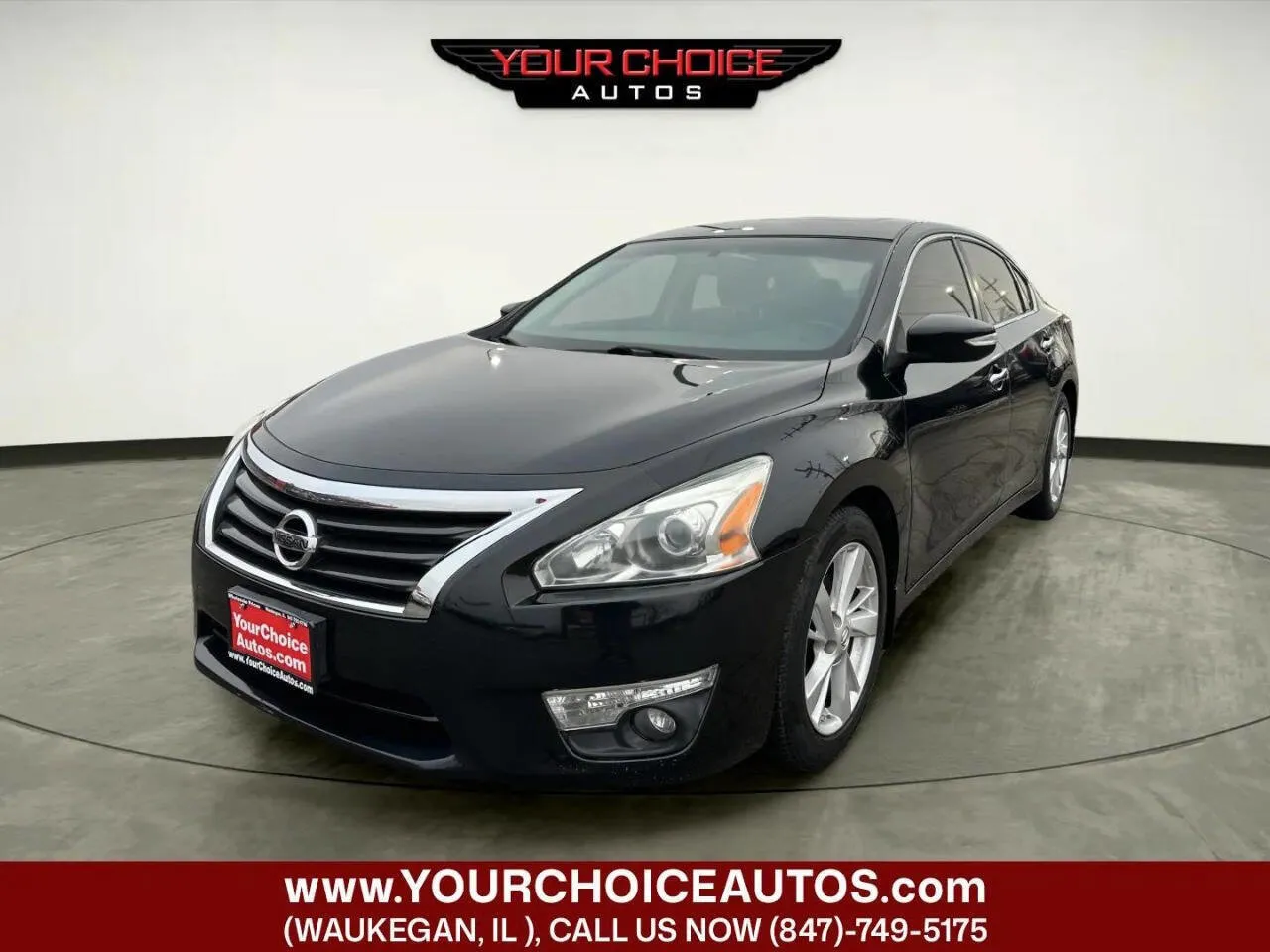 Black 2015 Nissan Altima 2.5 SV for sale in Waukegan, IL